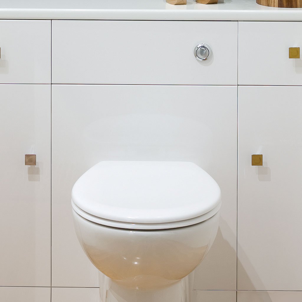 Oslo 60cm(W) x 305cm(D) WC Unit - White