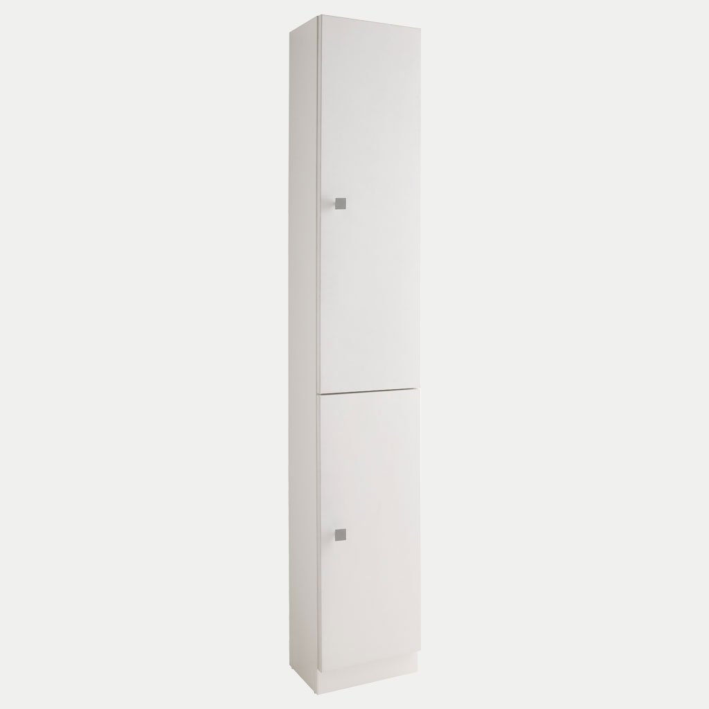 Oslo 30cm tall cupboard, 2 door White