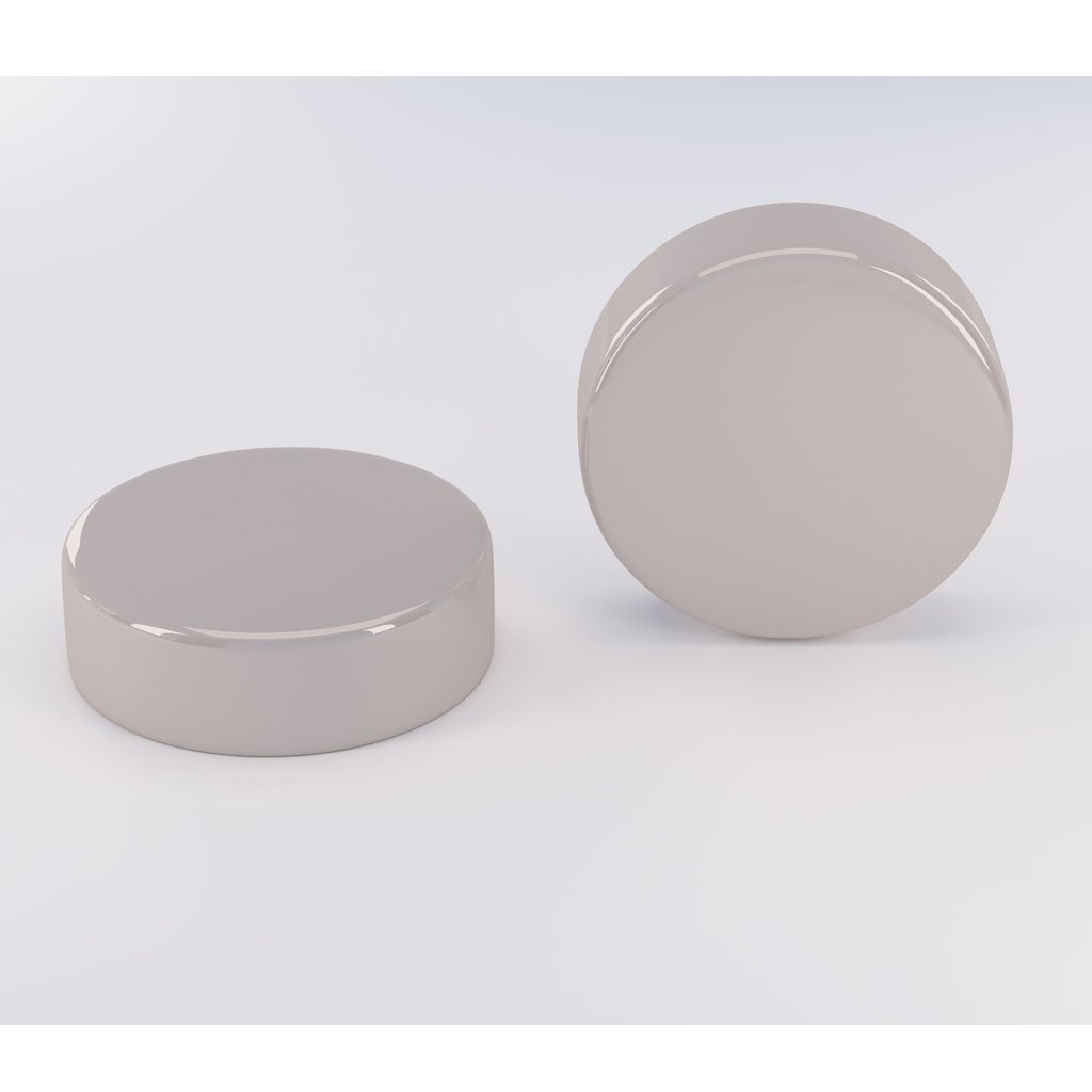 Round Vent Cap (pair) Cappuccino