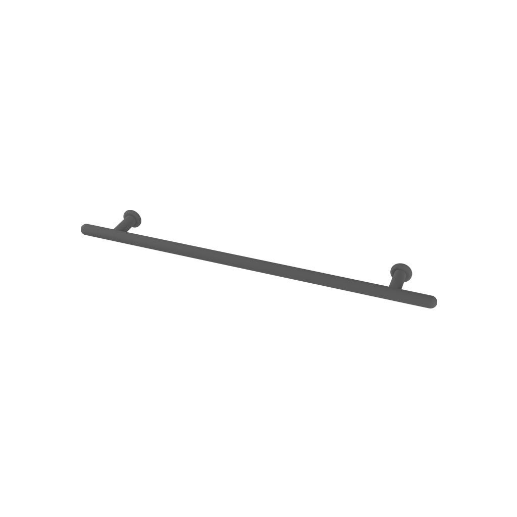 Multirail Straight Towel Hanger 600mm Matt Anthracite