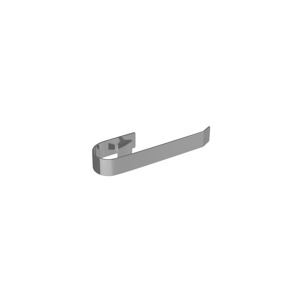 Tunstall V Towel Hanger 280mm Chrome