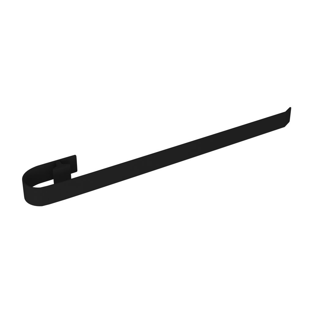 Tunstall V Towel Hanger 630mm Matt Black