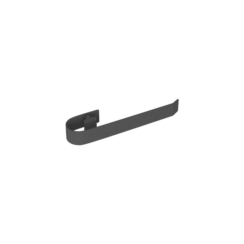 Tunstall H Towel Hanger 330mm Matt Anthracite