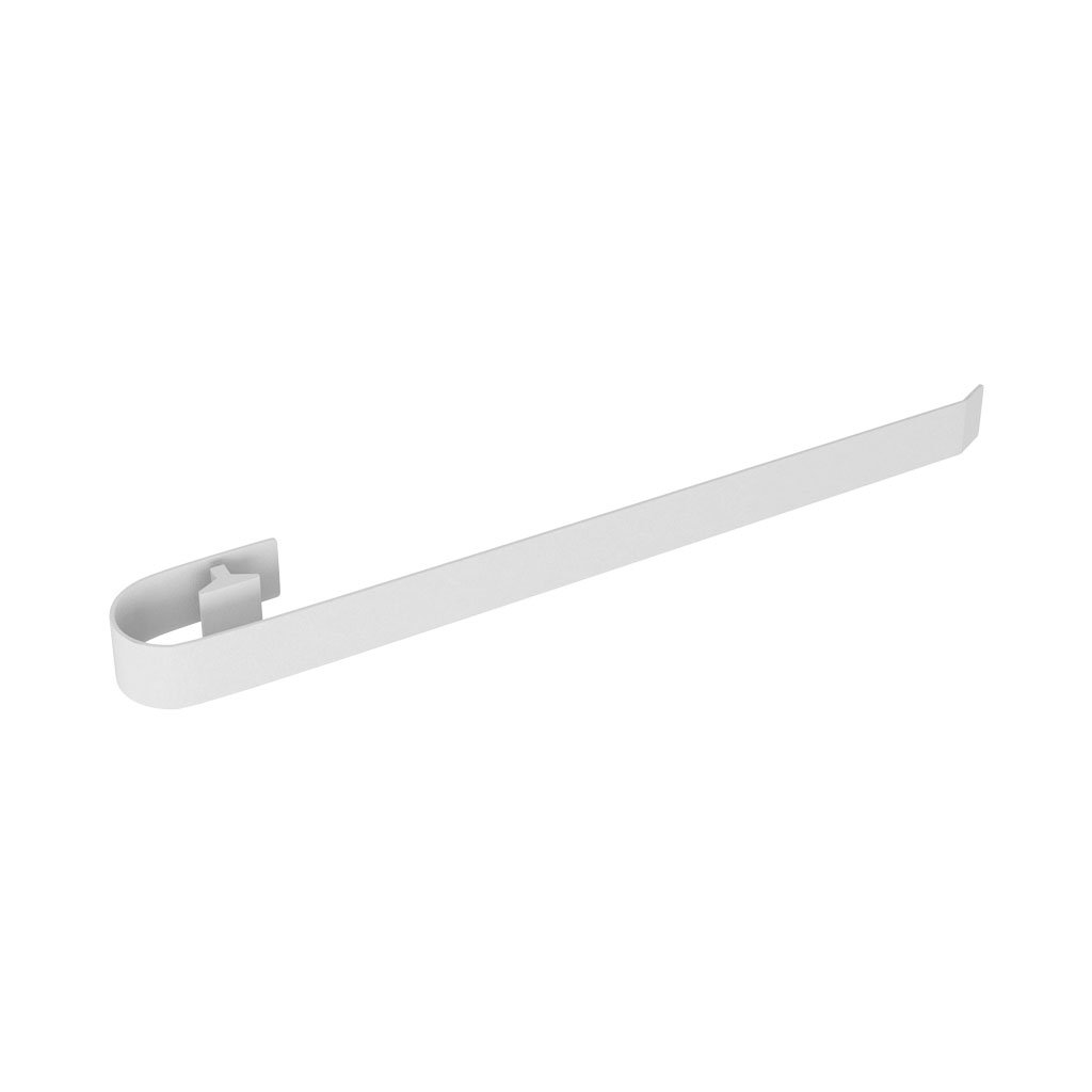 Tunstall H Towel Hanger 589mm Matt White