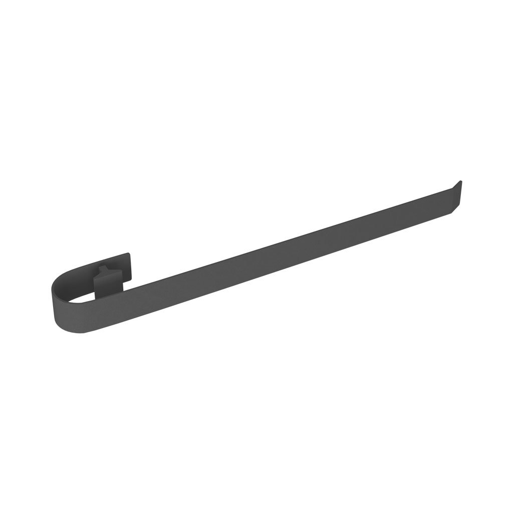 Tunstall H Towel Hanger 589mm Matt Anthracite