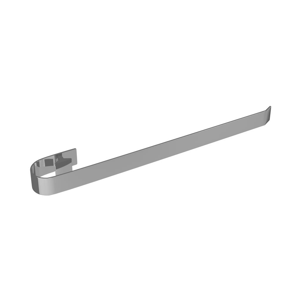 Tunstall H Towel Hanger 589mm Chrome