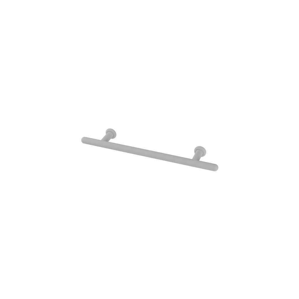 Multirail Straight Towel Hanger 400mm Matt Grey