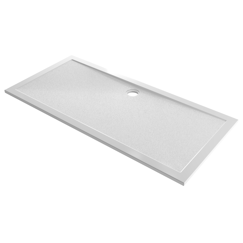  Corsair Anti-Slip 1700 x 700mm 25mm Rectangular Shower Tray - White 