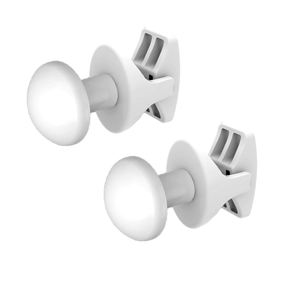 Robe Hook pair White