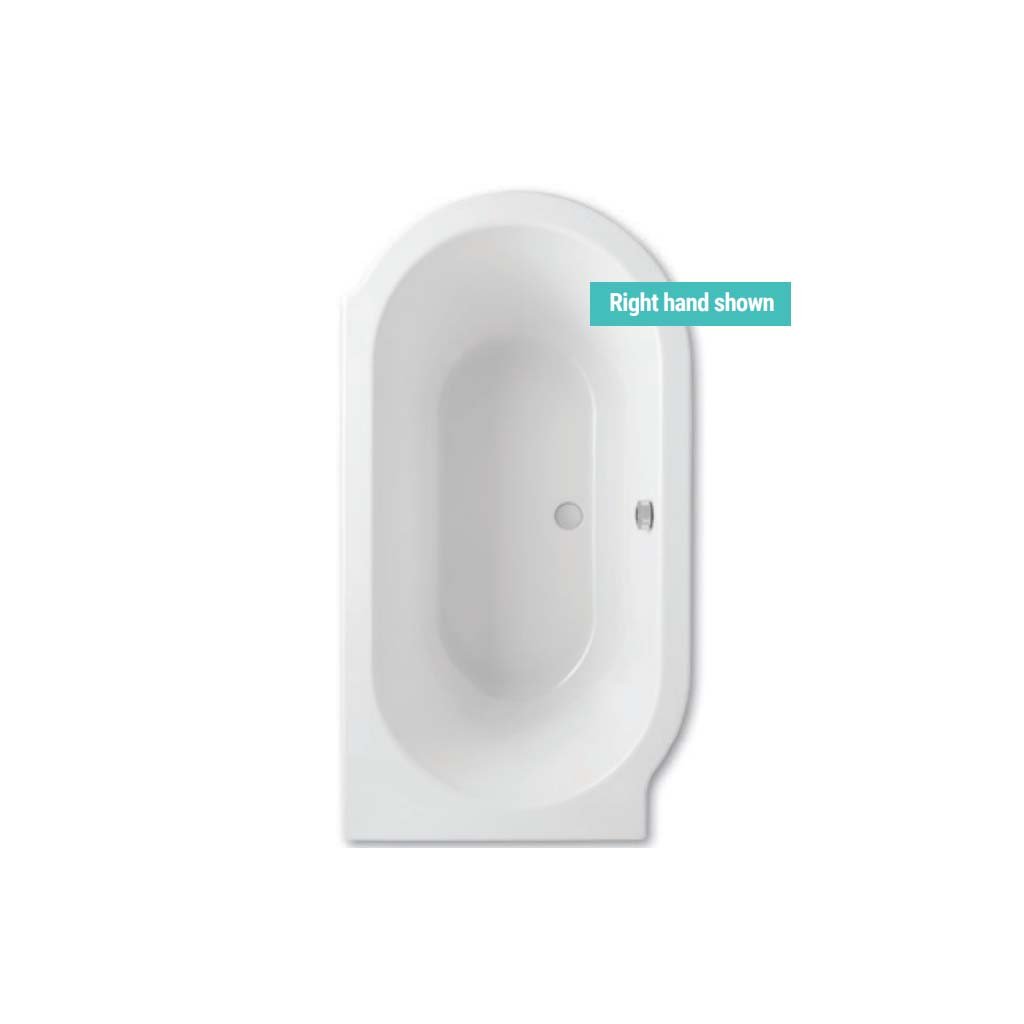 Carron Clearance:  Advantage Deep Bath 5mm LH White