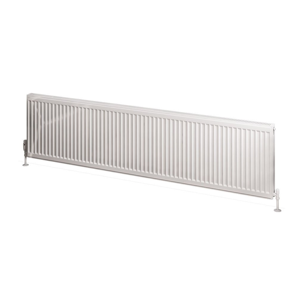 Type 11 Compact Panel Radiator 500 x 2000 Gloss White