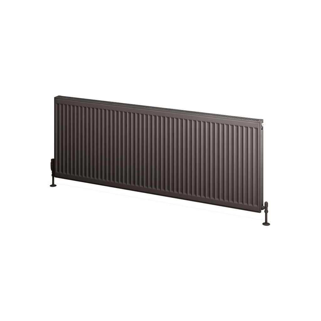 Type 11 Compact Panel Radiator 600 x 1600 Matt Anthracite