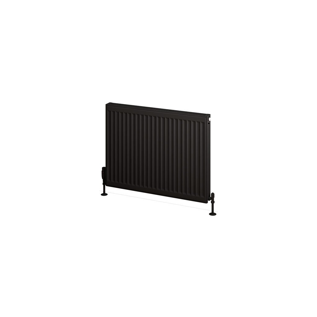 Type 11 Compact Panel Radiator 600 x 800 Matt Black