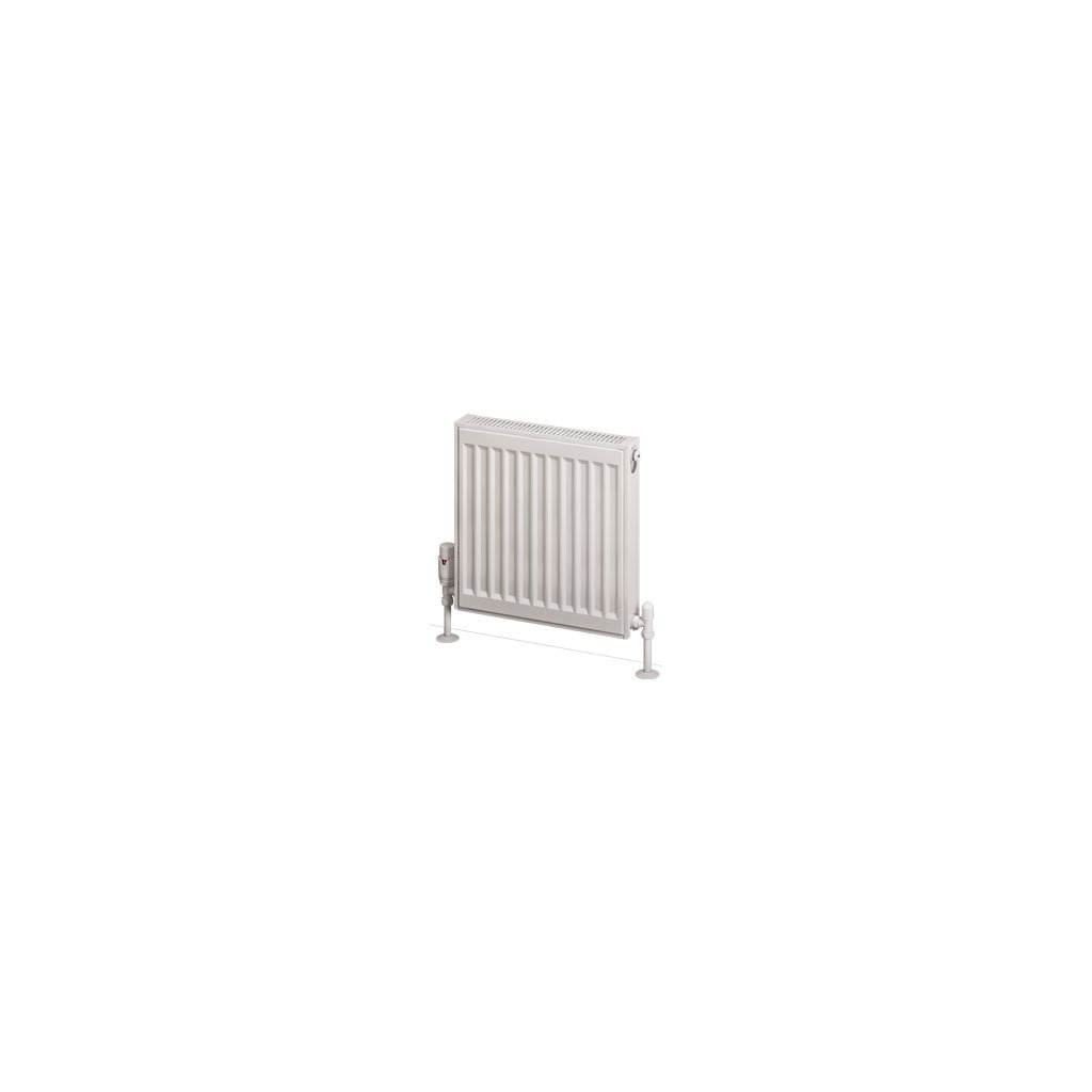 Type 21 Compact Panel Radiator 400 x 400 Gloss White