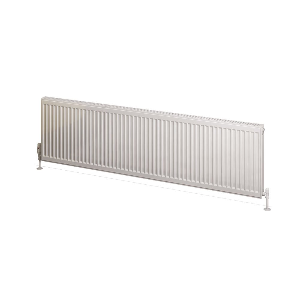 Type 21 Compact Panel Radiator 500 x 1800 Gloss White