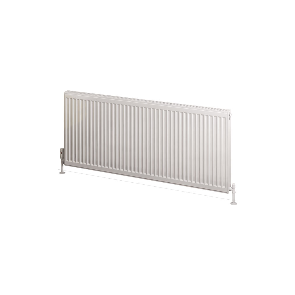 Type 21 Compact Panel Radiator 600 x 1400 Gloss White