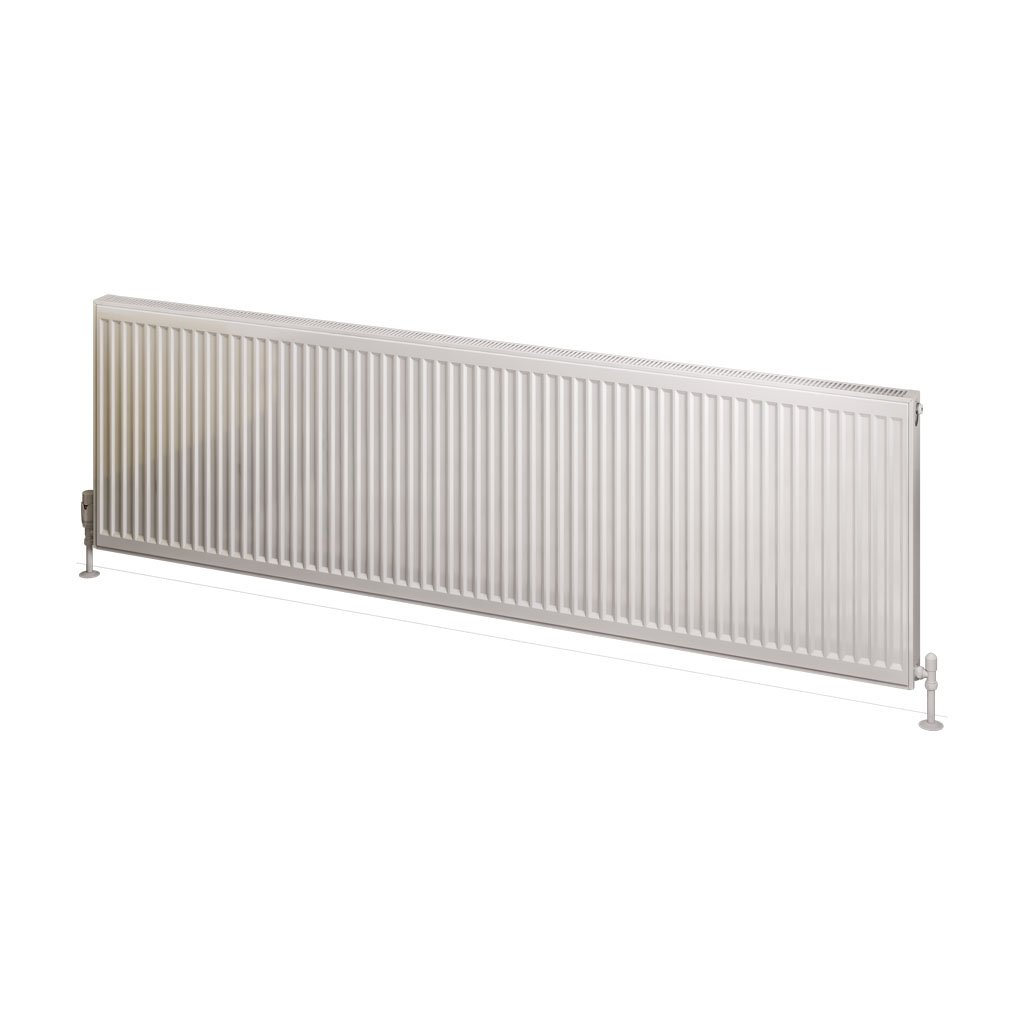 Type 21 Compact Panel Radiator 600 x 2000 Gloss White