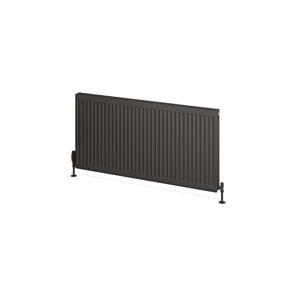 Type 21 Compact Panel Radiator 600 x 1200 Matt Anthracite