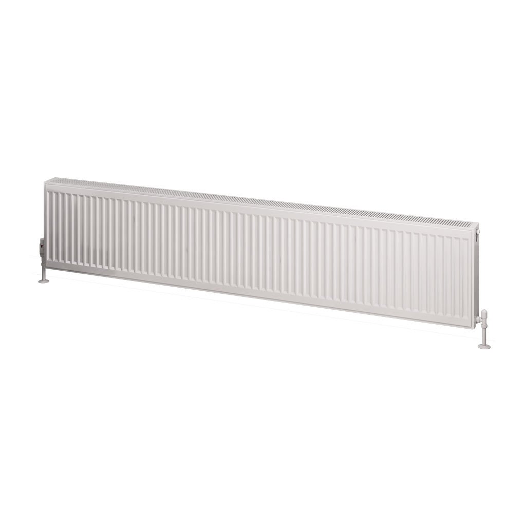 Type 22 Compact Panel Radiator 400 x 2000 Gloss White