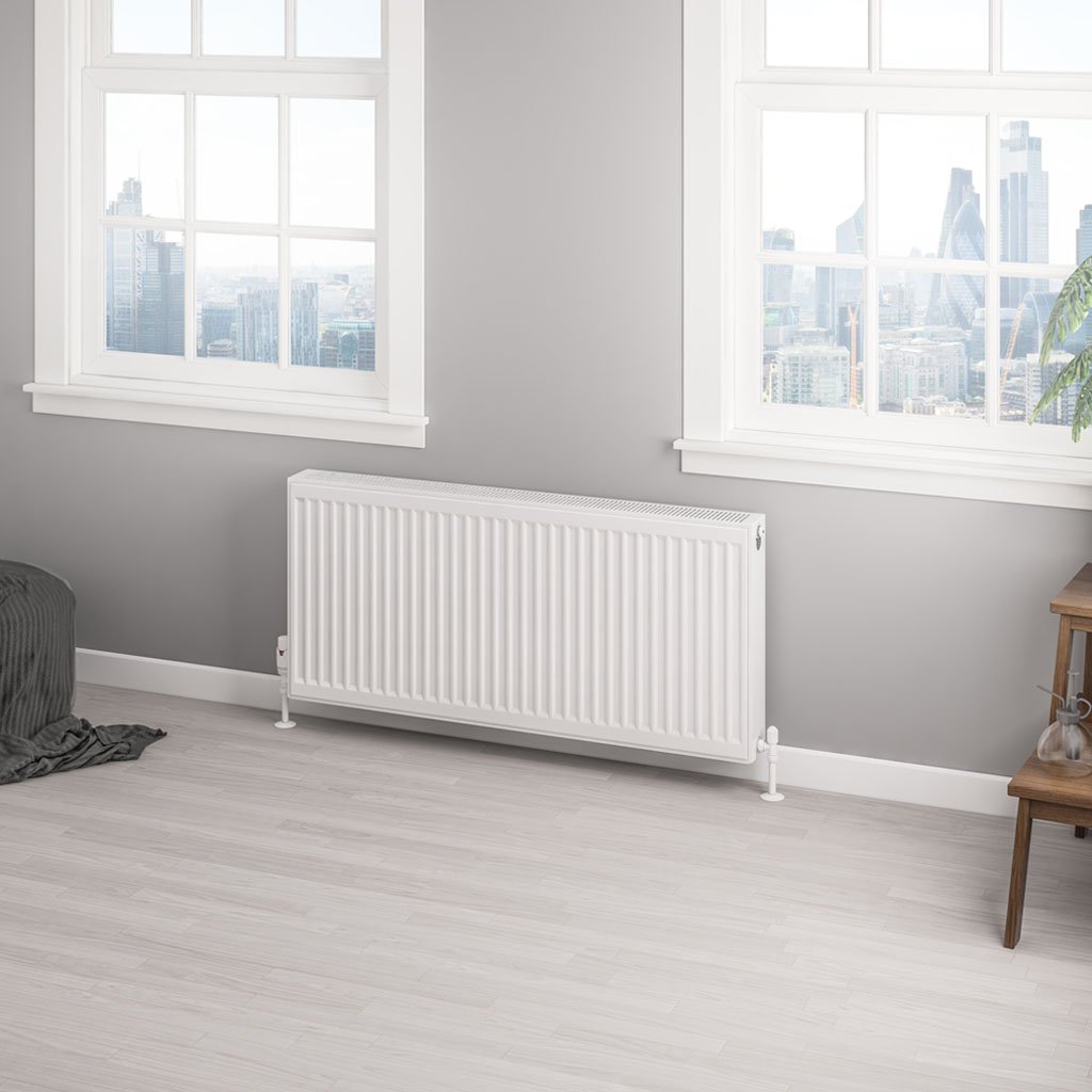 Type 22 Compact Panel Radiator 500 x 1100 Gloss White