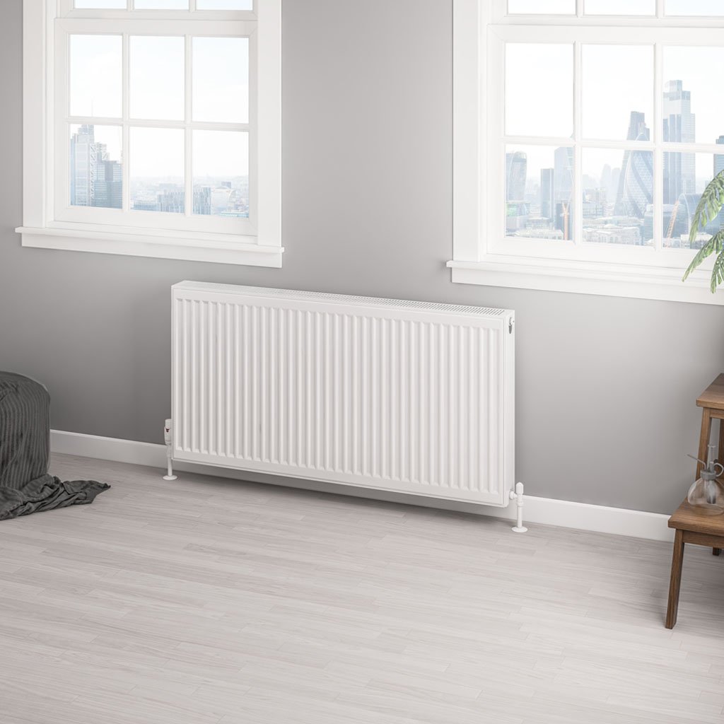 Type 22 Compact Panel Radiator 600 x 1200 Gloss White