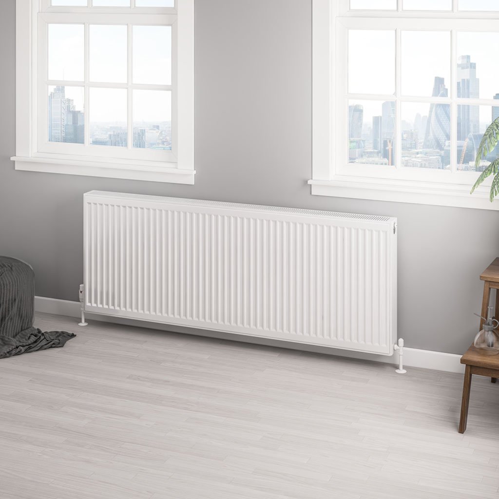 Type 22 Compact Panel Radiator 600 x 1600 Gloss White