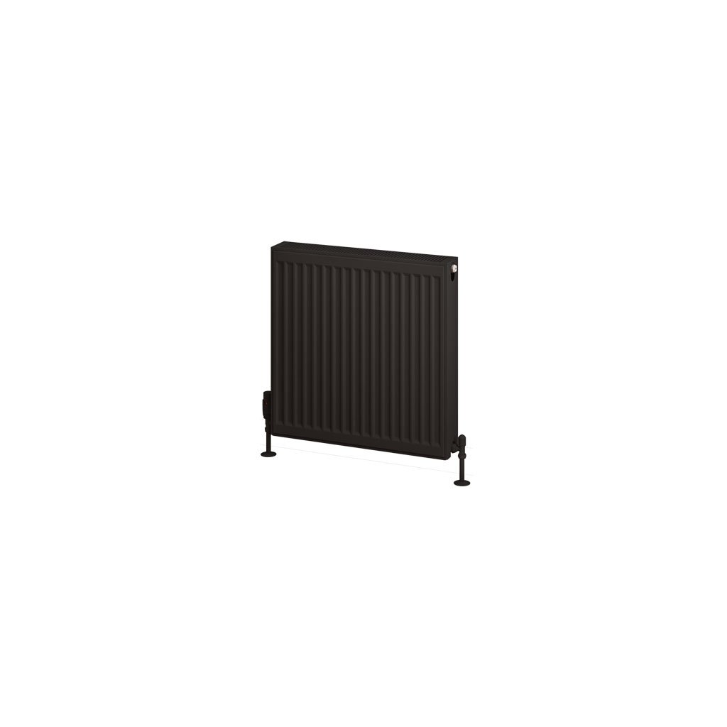 Type 22 Compact Panel Radiator 600 x 600 Matt Black