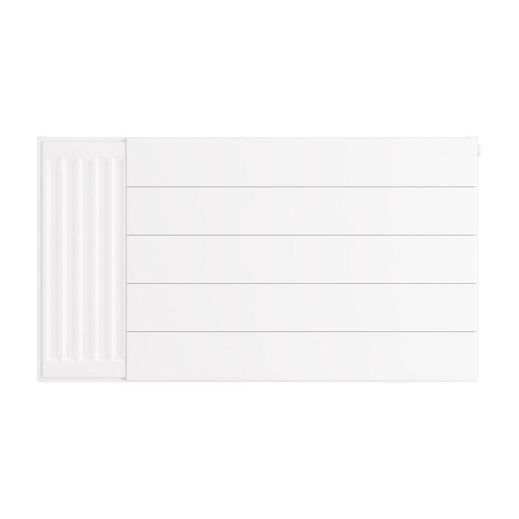 Flat Cover Plate with Lines 500 x 900 Gloss White