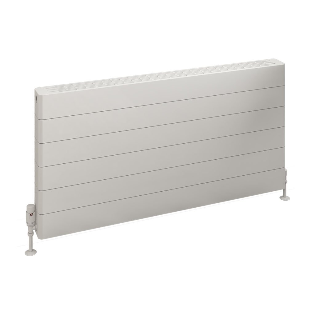 Keynsham Type 22 Panel Radiator 600 x 1200 with Lined Designer Cover Gloss White