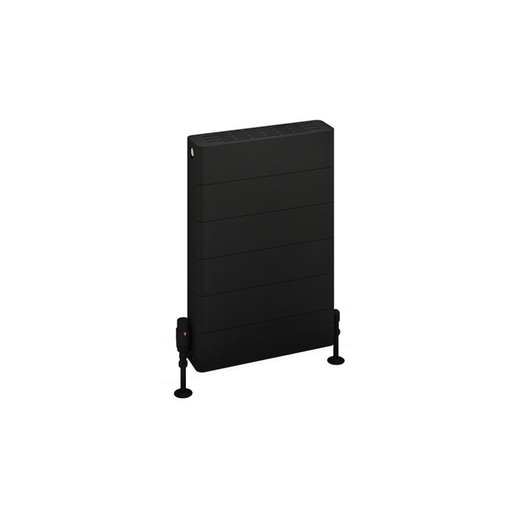 Keynsham Type 22 Panel Radiator 600 x 400 with Lined Designer Cover Matt Black