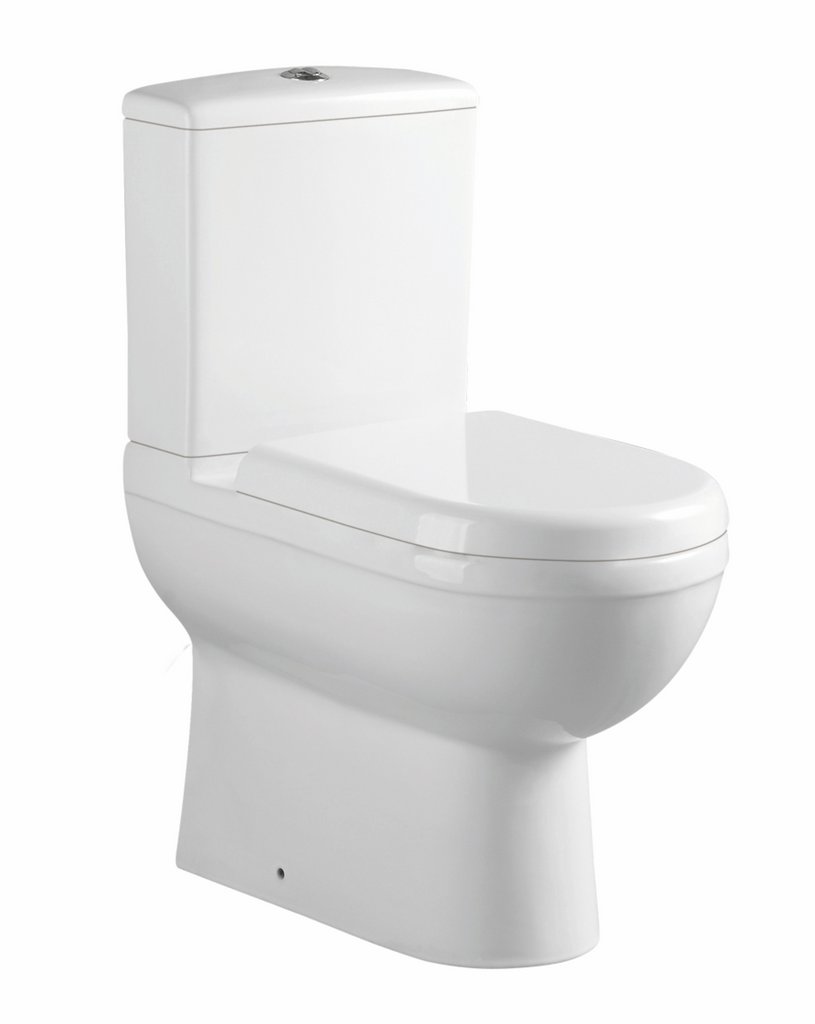 Dura Comfort Height Close Coupled Back To Wall Eco Vortex WC Pan with Fixings - White