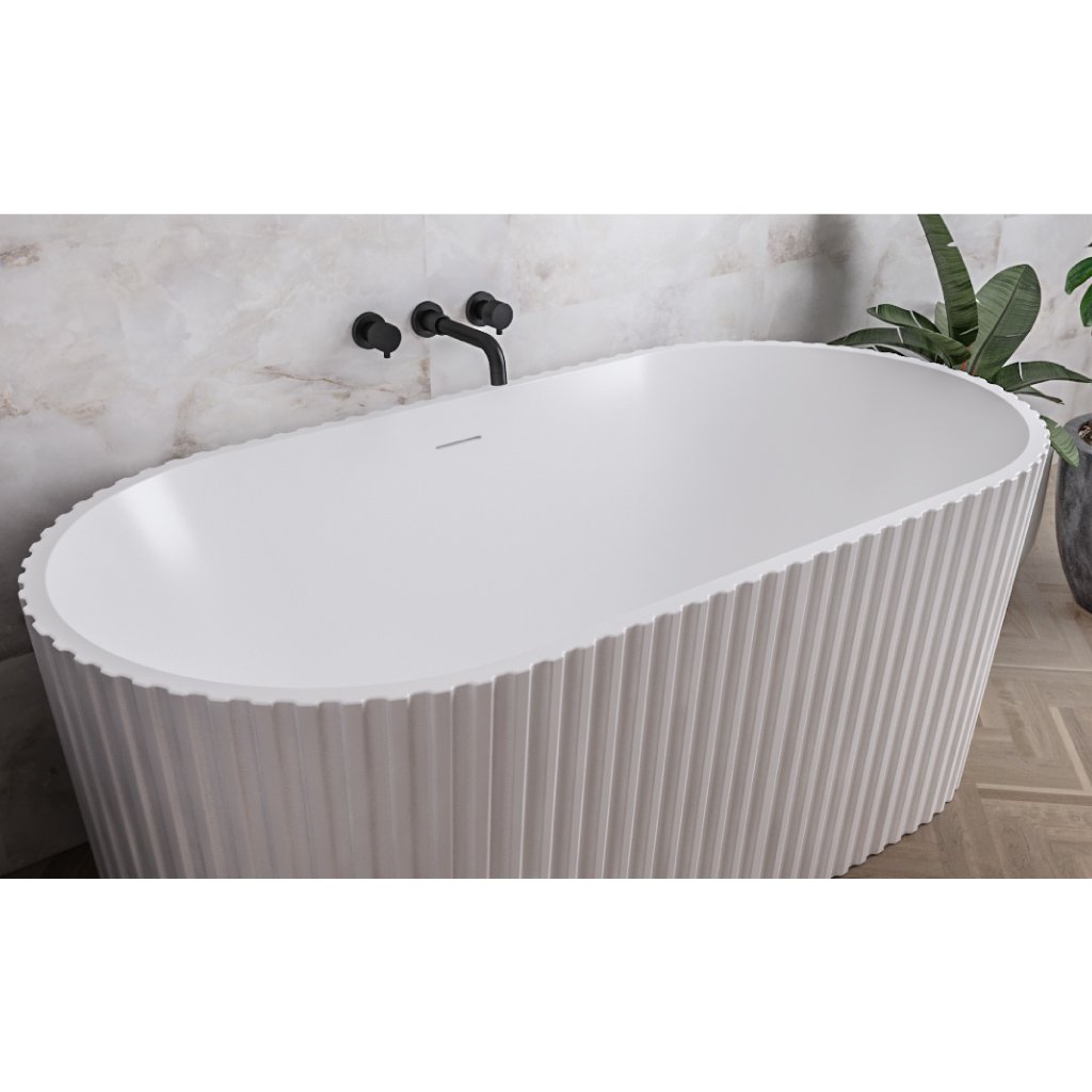 Isleworth 1650x750x580mm (430mm Depth) Freestanding Bath - White