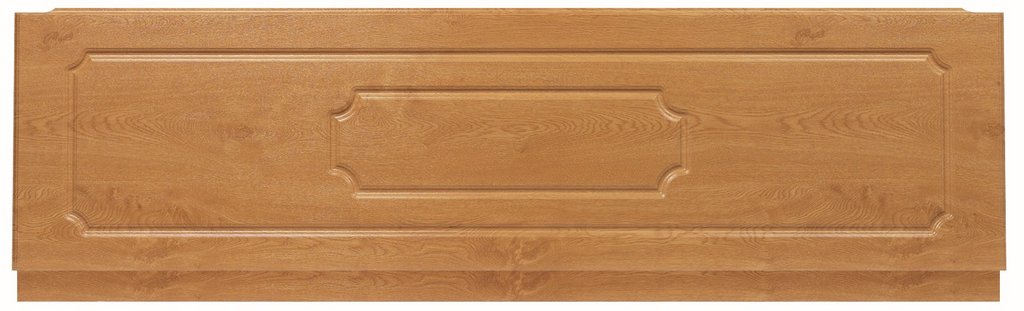 Sherwood original 1700 front bath panel 1700x450-575mm - Natural Oak