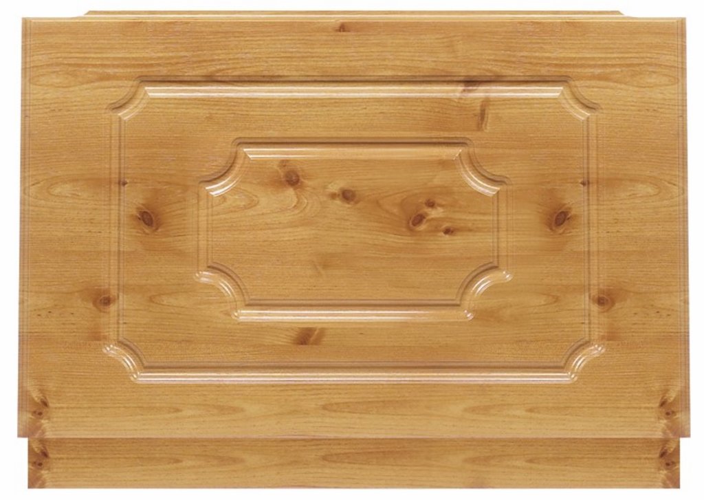 Sherwood original 800 end bath panel 800x575mm - Natural Oak