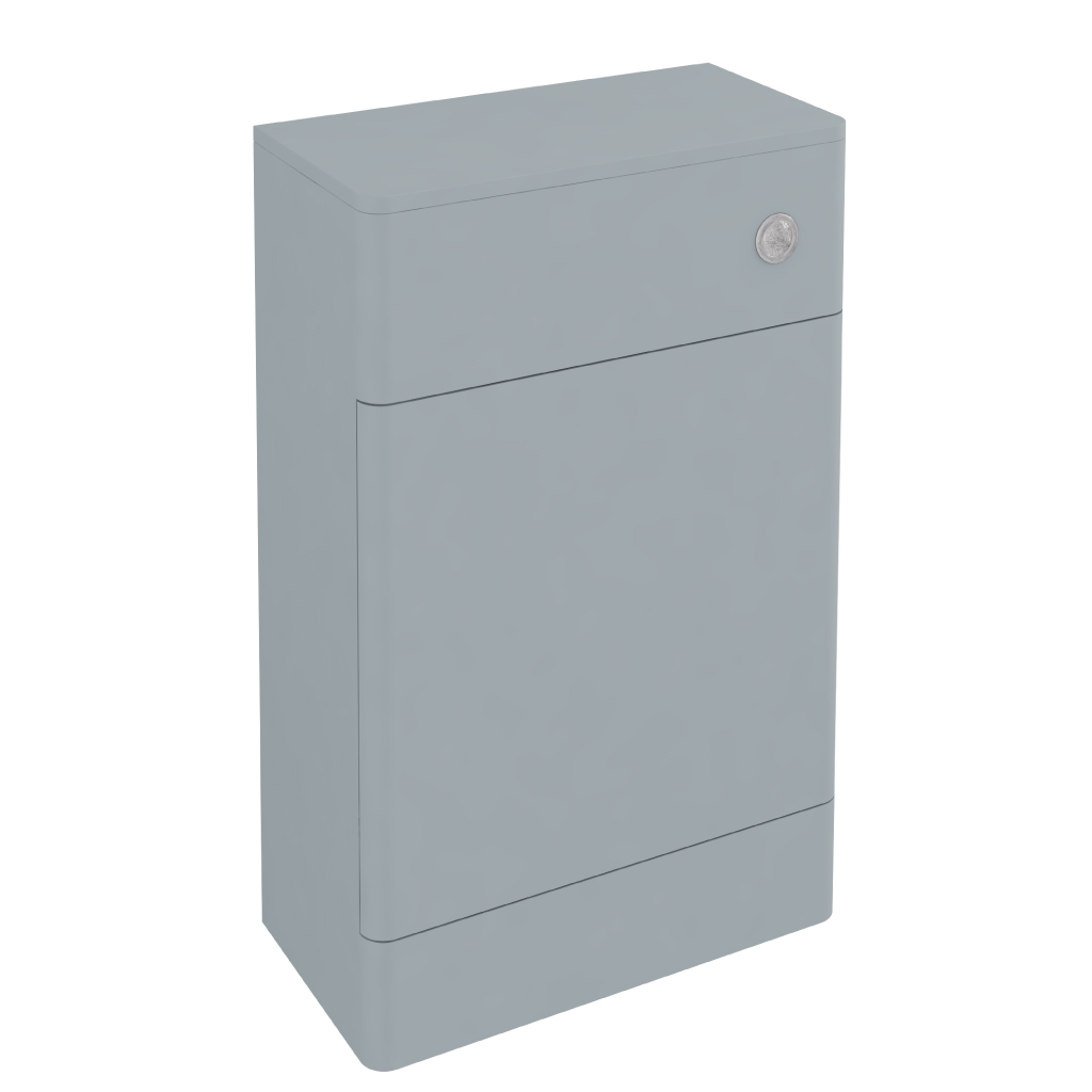 Cavone 50cm (W) x 250cm (D) WC Unit - Matt Grey