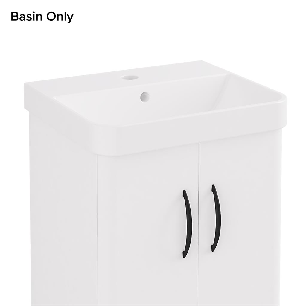 Cavone II 35cm x 40cm 1 Tap Hole 

Ceramic Basin - White