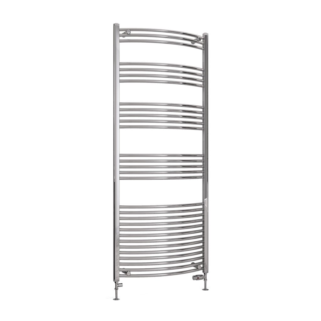 Wendover Curved Multirail 1800 x 750 Chrome