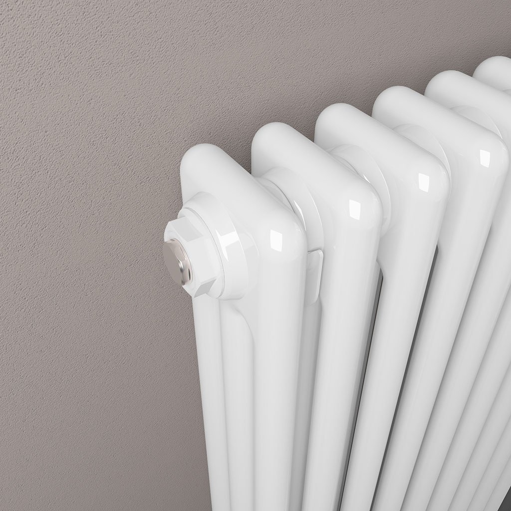 Imperia 3 Column Radiator 600 x 1145mm Gloss White