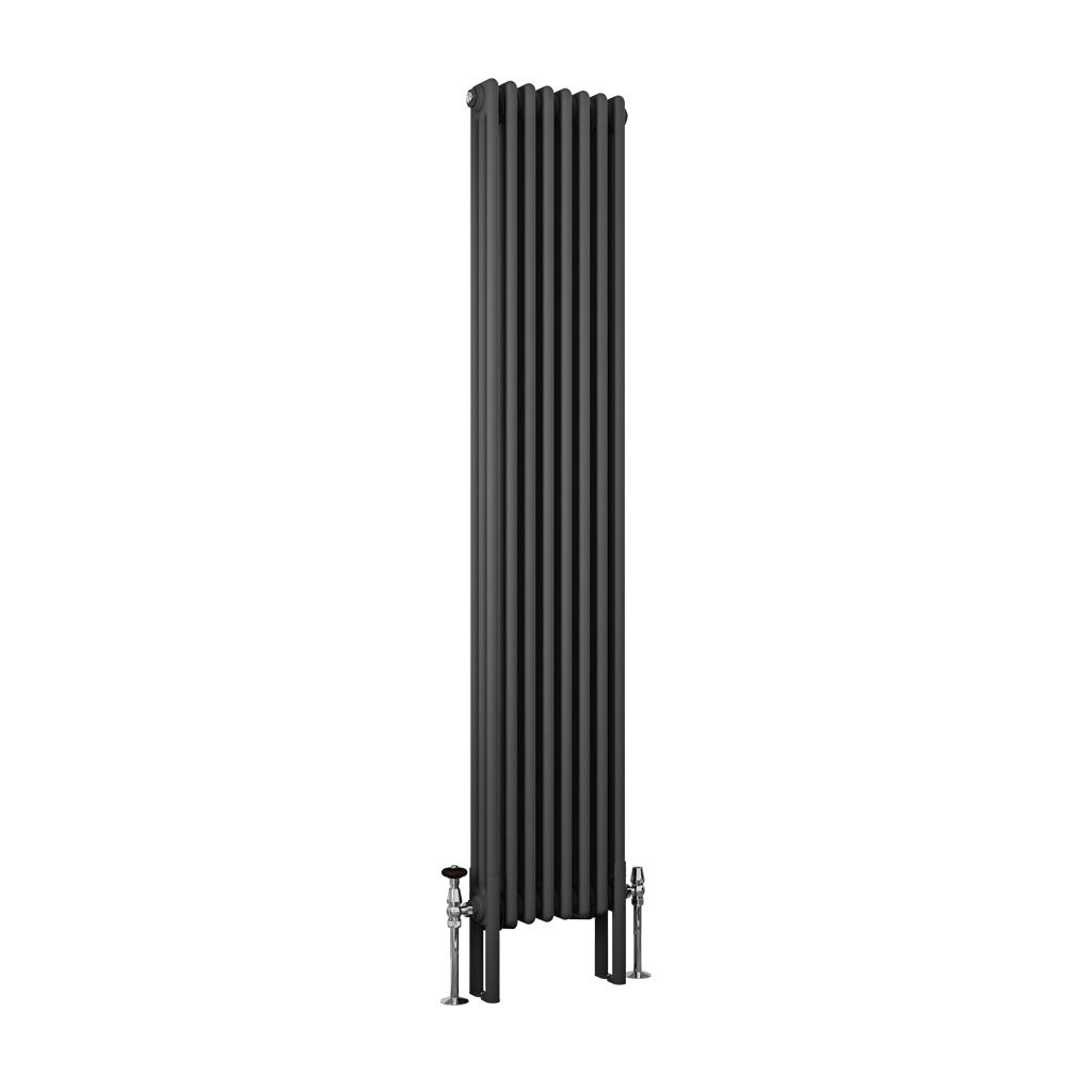 Imperia 3 Column Radiator 1800 x 380mm Matt Anthracite