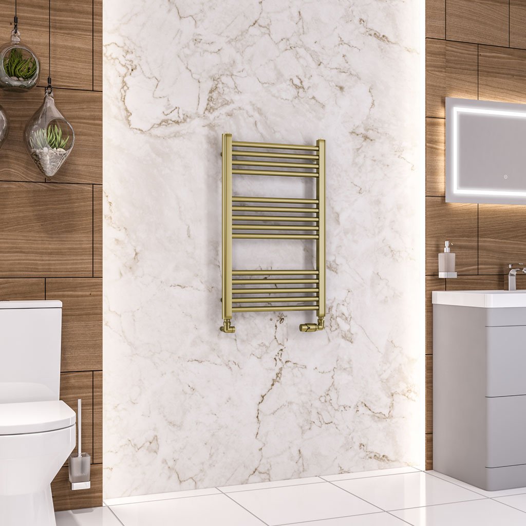 Wendover Straight Multirail 800 x 500 Brushed Brass