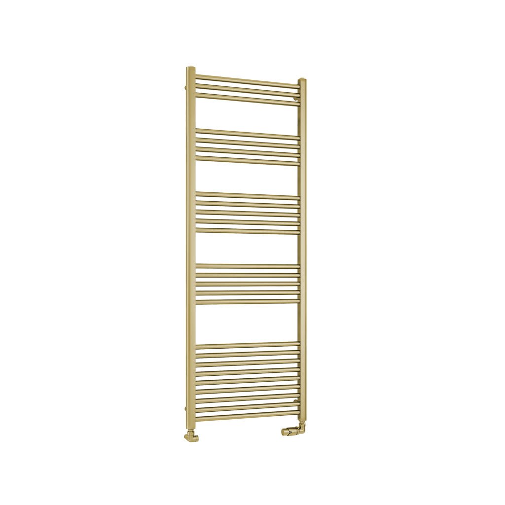 Wendover Straight Multirail 1600 x 600 Brushed Brass