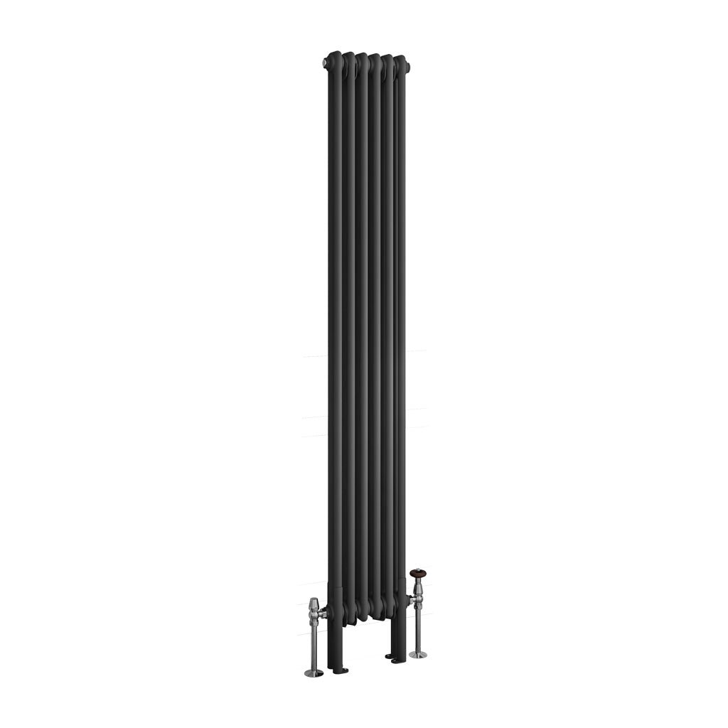 Imperia 2 Column Radiator 1800 x 290mm Matt Anthracite