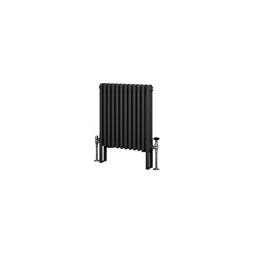 Imperia 3 Column Radiator 600 x 560mm Matt Anthracite