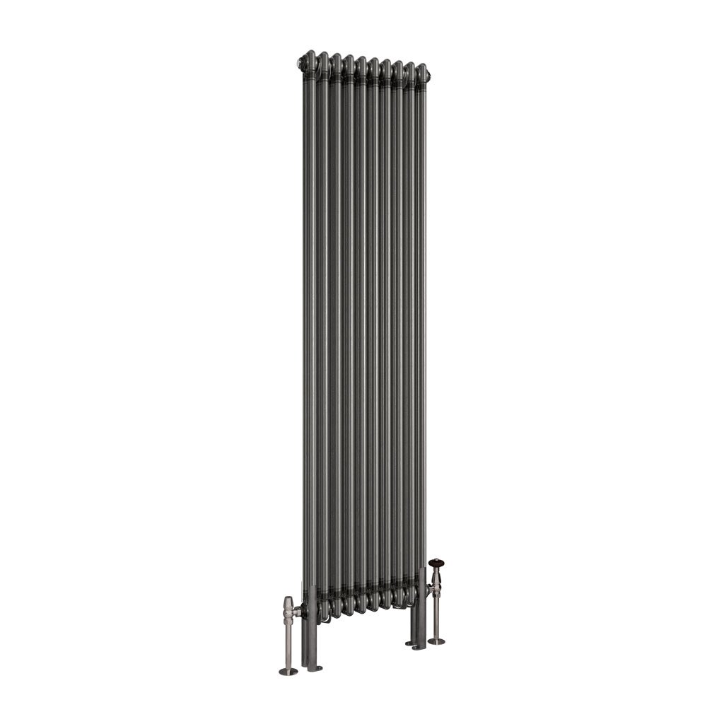 Imperia 2 Column Radiator 1800 x 470mm Bare Metal