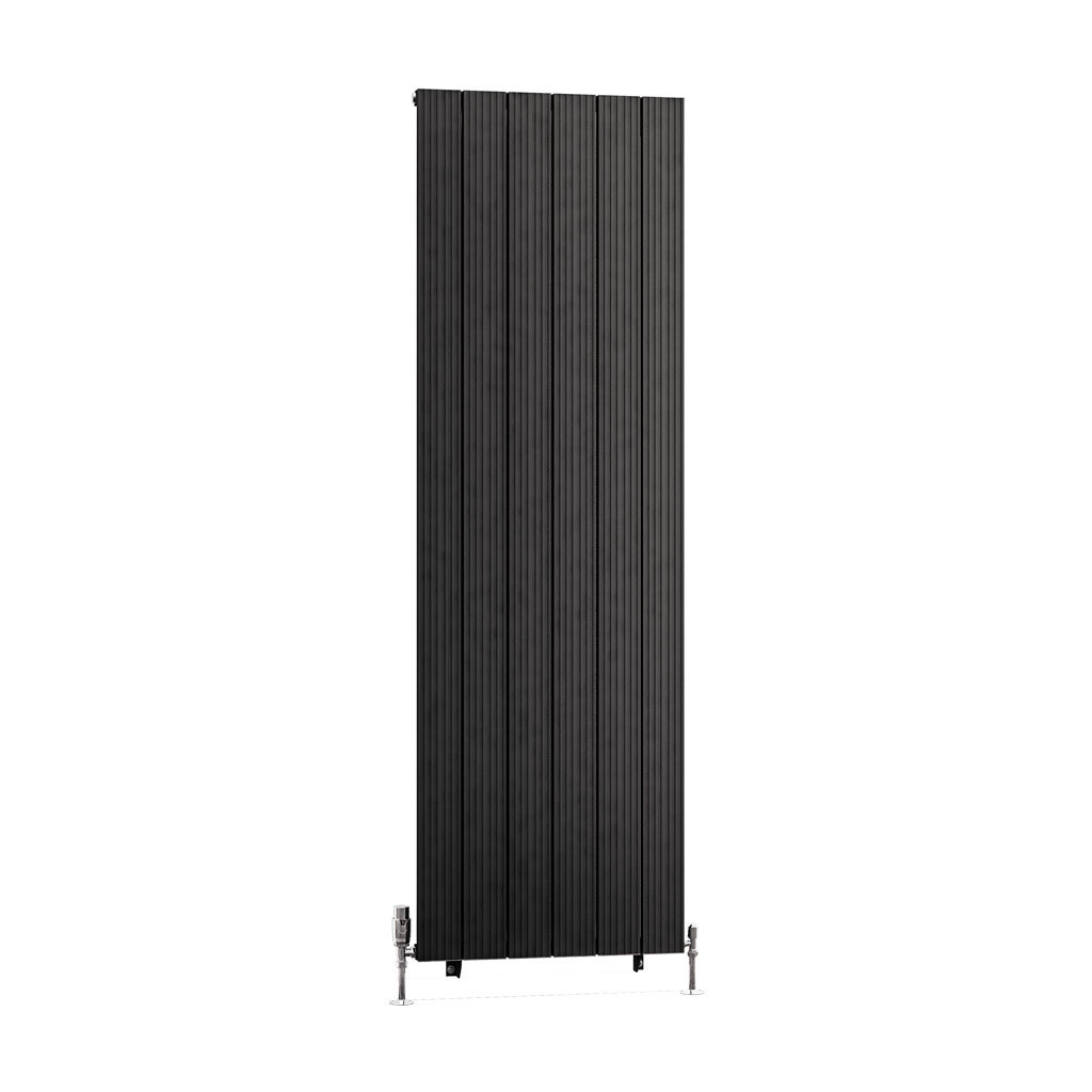 Mersey 1800 x 565 Aluminium Radiator Matt Anthracite