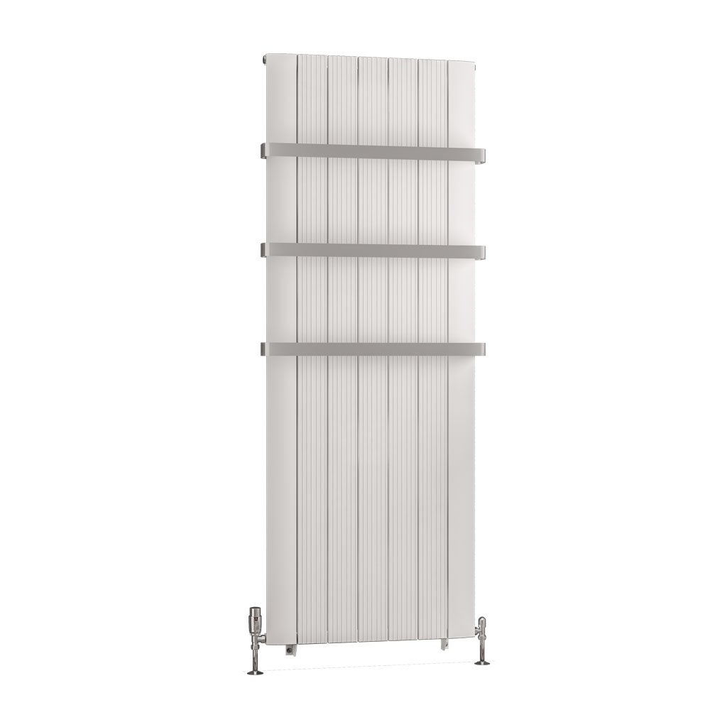 Trent 1800 x 660 Aluminium Radiator Matt White