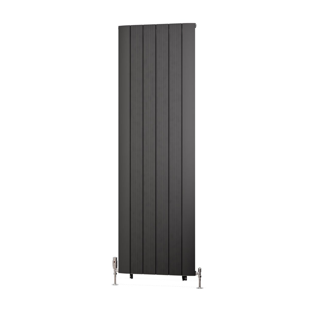 Trent 1800 x 565 Aluminium Radiator Matt Anthracite