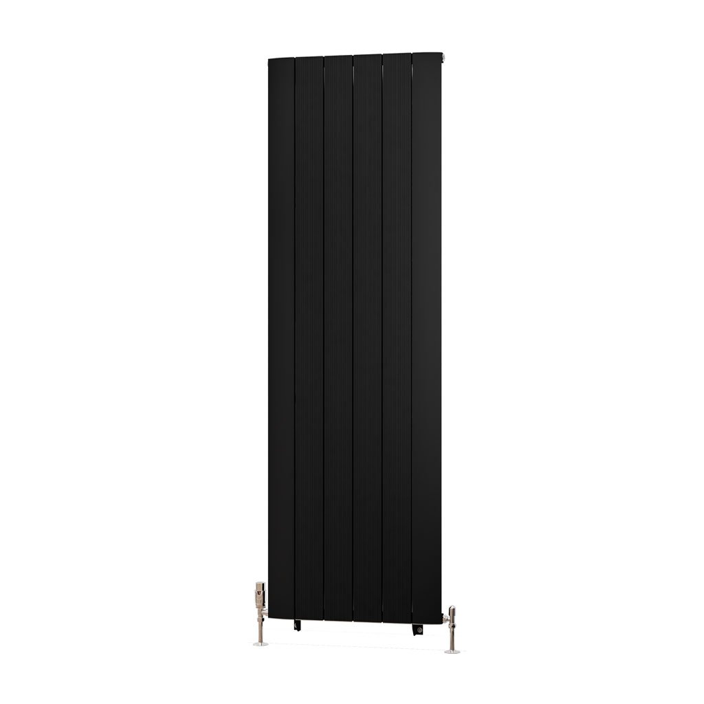 Trent 1800 x 565 Aluminium Radiator Matt Black