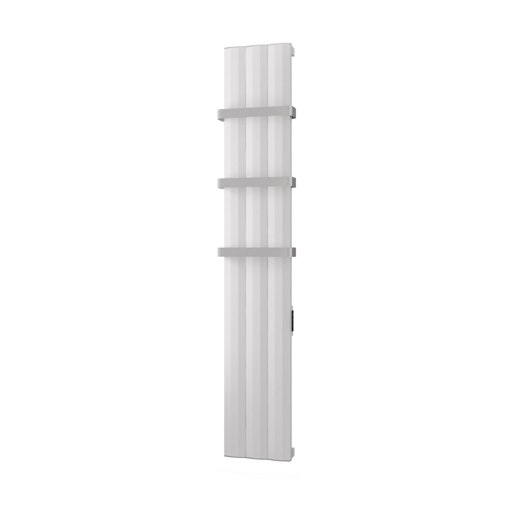 Derwent 1800 x 304 Dry Element Aluminium Radiator Matt White