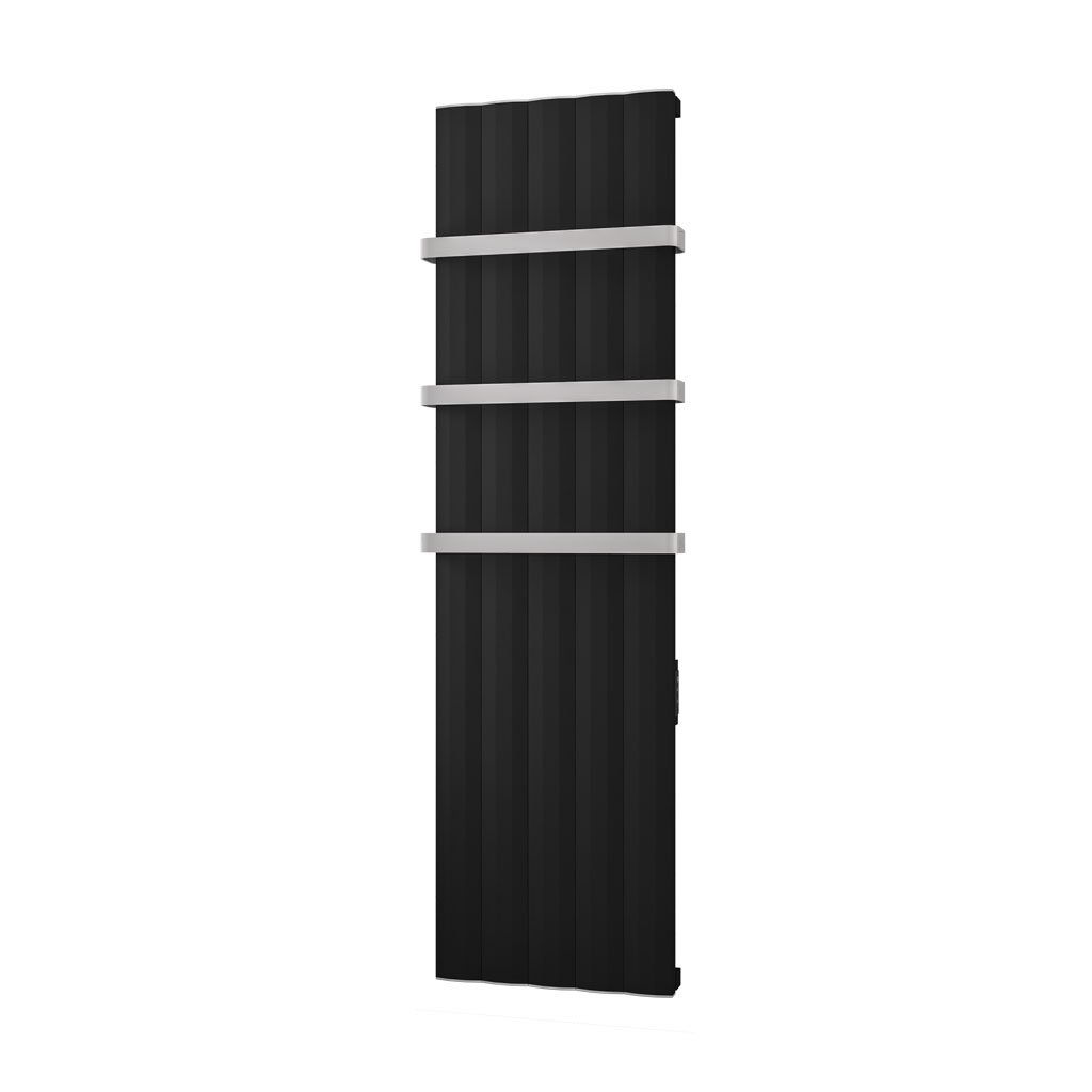 Derwent 1800 x 504 Dry Element Aluminium Radiator Matt Black